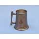 Antique Brass 16oz Anchor Tankard With Cleat Handle